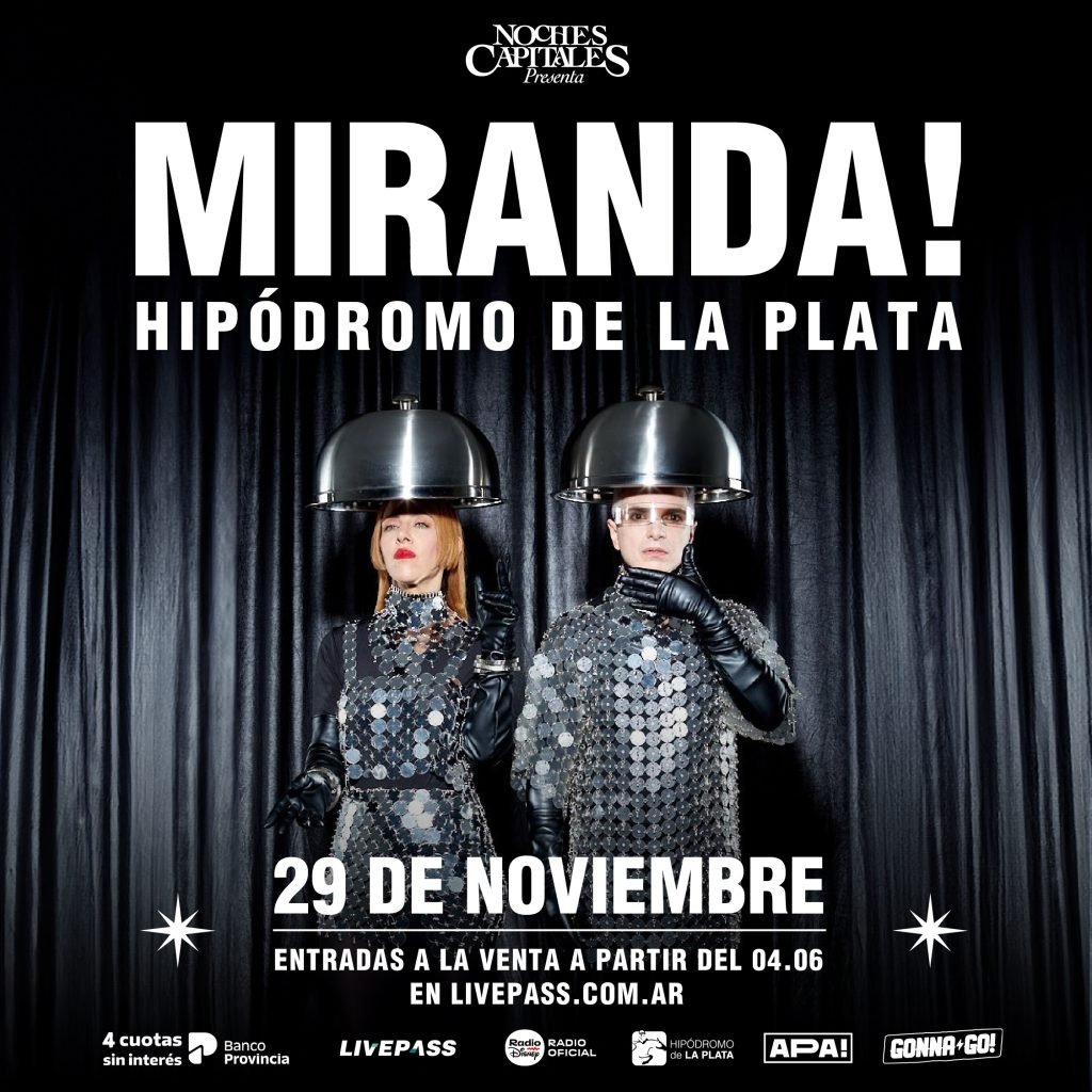Miranda! en el Hipódromo de La Plata 29 de Noviembre