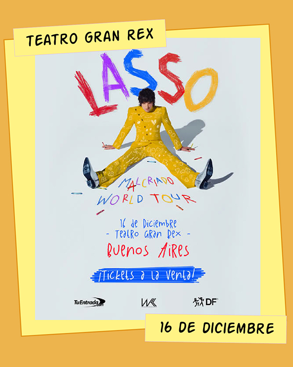 Lasso Teatro Gran Rex 16 de Diciembre
