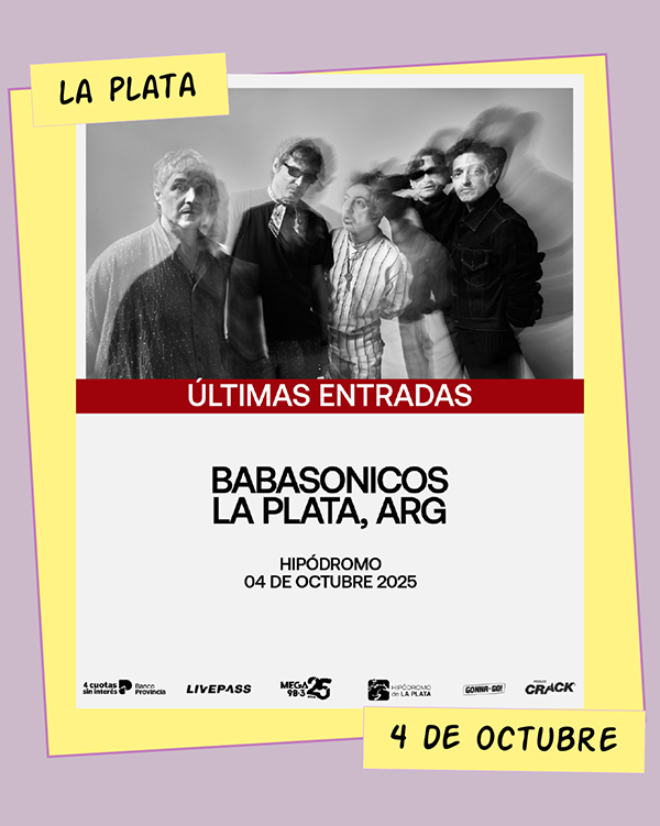 Babasónicos Hipódromo La Plata 4 de Octubre