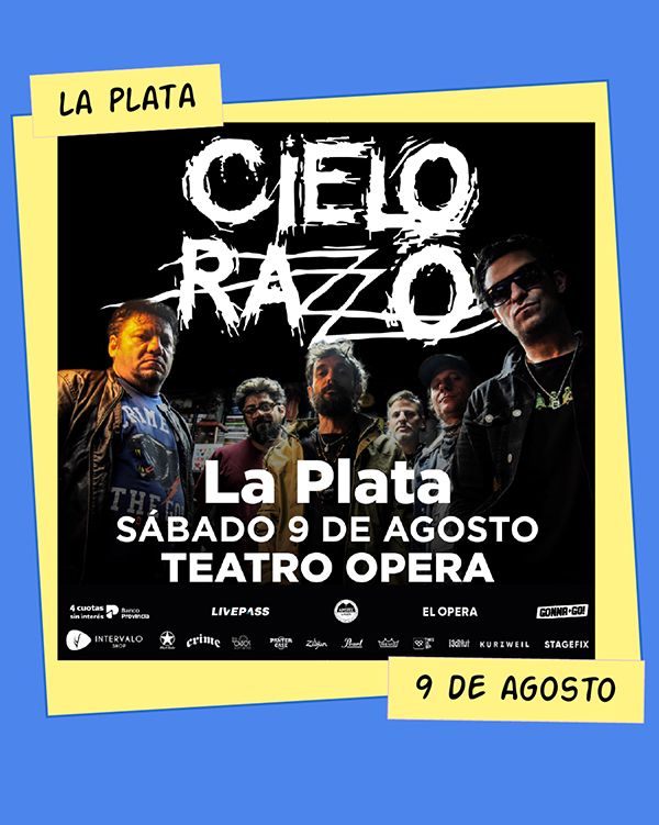 Cielo Razzo Teatro Ópera La Plata 9 de Agosto