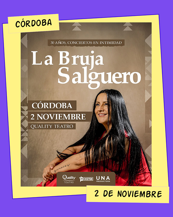 La Bruja Salguero Quality Teatro 2 de Noviembre