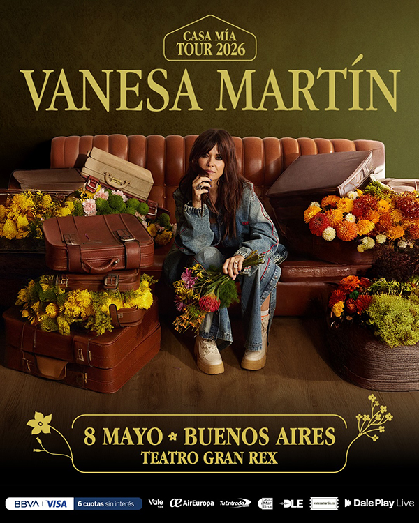 Vanesa Martín Teatro Gran Rex 8 de Mayo 2026