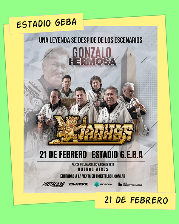 Los Kjarkas Estadio GEBA 21 de Febrero